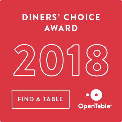 Faith & Flower Diner's Choice Award 2018